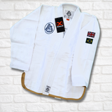 Gracie Swindon / Braus Flags Adults GI - White (pick-up only)
